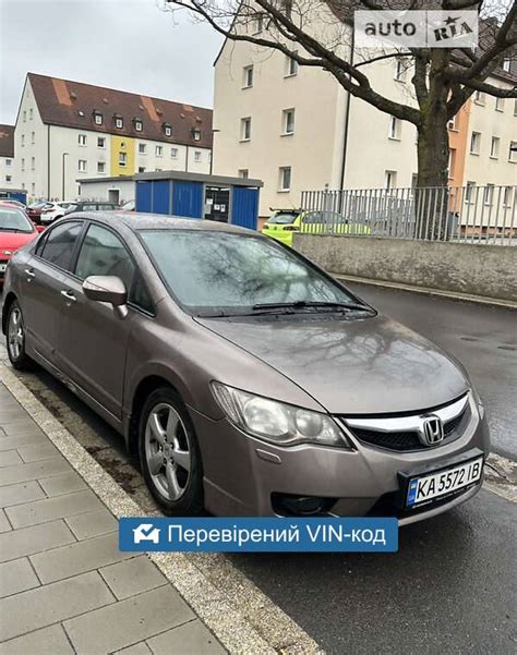 AUTO.RIA – Продам Хонда Сівік 2010 (KA5572IB) бензин 1.8 седан бу у ...