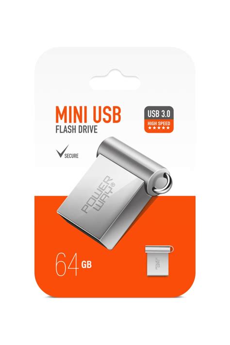 Powerway Mini Gb Metal Mini Usb Flash Bellek Usb Y Ksek H Zl