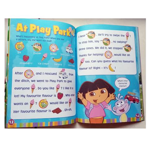 Dora The Explorer Activity And Story Book Stuck Truck Hobbies And Toys Books And Magazines