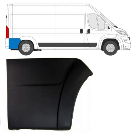 Fiat Ducato Front Column Moulding Left