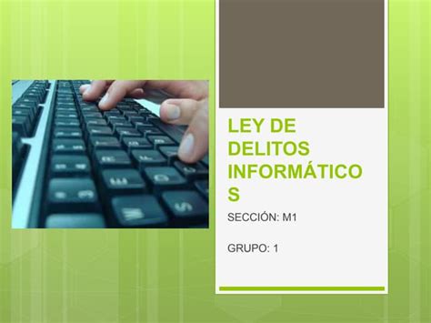 Ley De Delitos Informáticos Ppt