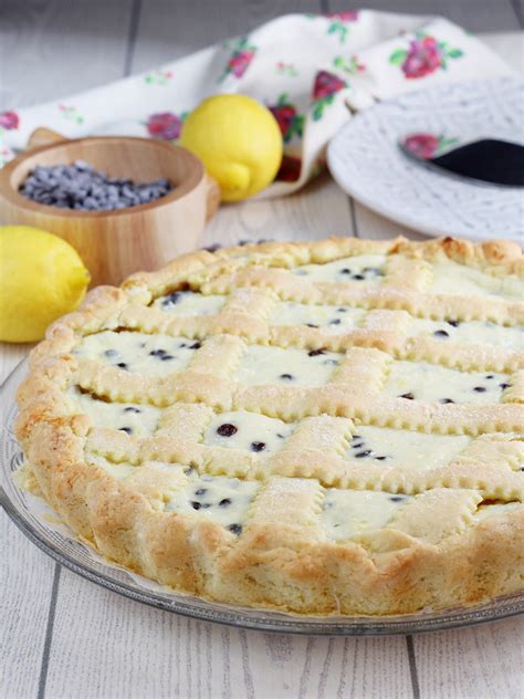 Crostata Di Ricotta E Cioccolato Profumata Alla Cannella