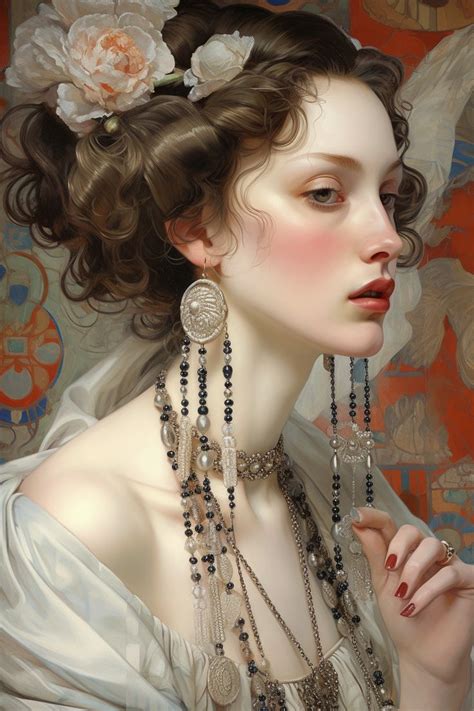 Dorota Piotrowiak Artiste Polonaise Polish Girl With A Pearl In