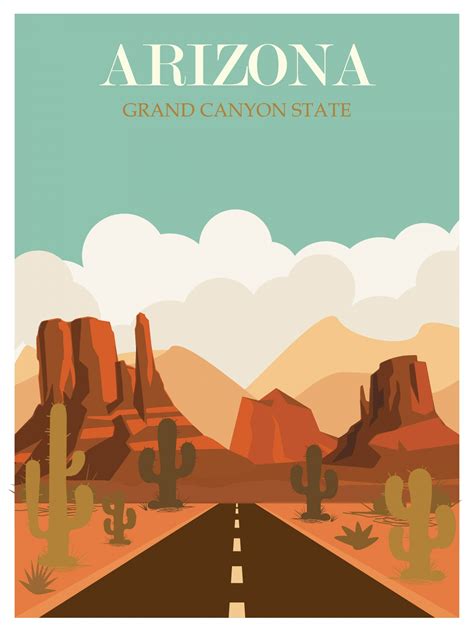 Arizona Travel Poster Free Stock Photo Public Domain Pictures