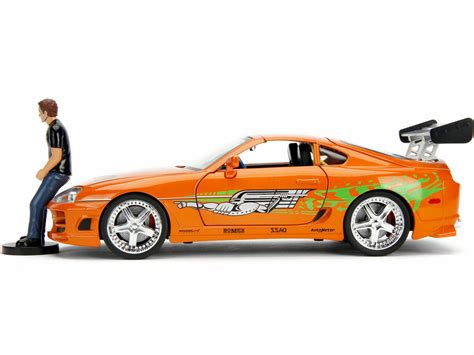 Jada 118 Fast And Furious Toyota Supra With Brian Figure And Working