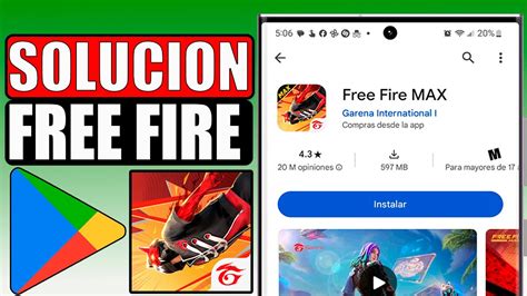 Porque No Puedo Instalar Free Fire En Play Store 2024 SOLUCION YouTube