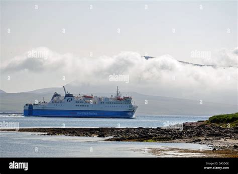 Mv Hamnavoe Ferry Between Scrabster And Stromness In The Orkney