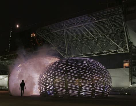 Pavilion Conveys Sounds Of Nasa Satellites In Space