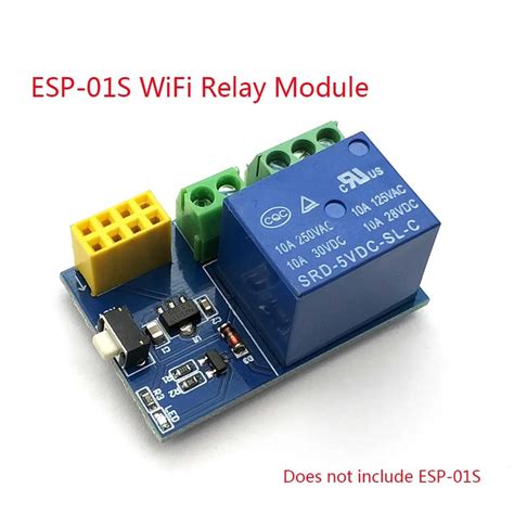 M Dulo De Rel WiFi ESP8266 ESP 01 5V Interruptor De Control Remoto Para