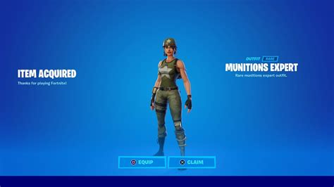 How To Get Munitions Expert Skin In Fortnite Unlock Munitions Expert