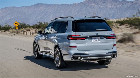 Bmw X7 2023my Xdrive 40i Color Brooklyn Grey Us Spec Rear Three Quarter