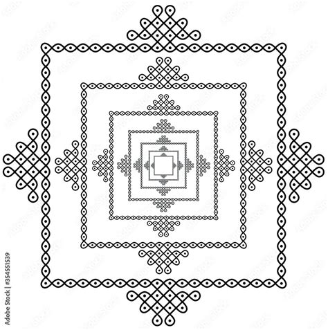 Indian Traditional Border Design Patterns