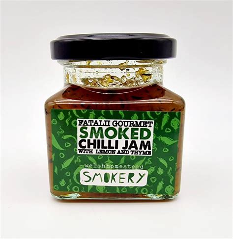 Smoked Chilli Jam Hot Gift Set By Welshhomestead Smokery