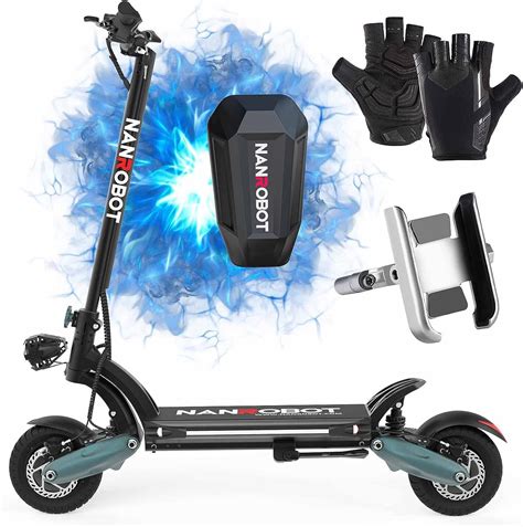 Buy Nanrobot Fast Electric Scooter Adults 10 Inch Off Road Tires 2000w Dual Motor Max Load