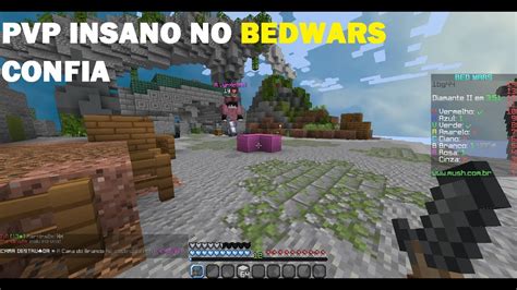 Jogando BedWars No Mush Uma Nova Textura Minecraft YouTube