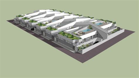 Residential Complex 3d Warehouse