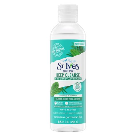 St Ives Mint Tea Tree Deep Cleanse In Daily Astringent Toner