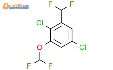 1807058 69 0 2 5 Dichloro 3 difluoromethoxy benzodifluoride化学式结构式分子式