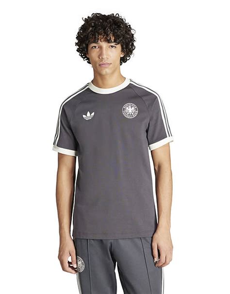 Adidas Originals Germany Adicolor 3 Stripes T Shirt In Black Asos