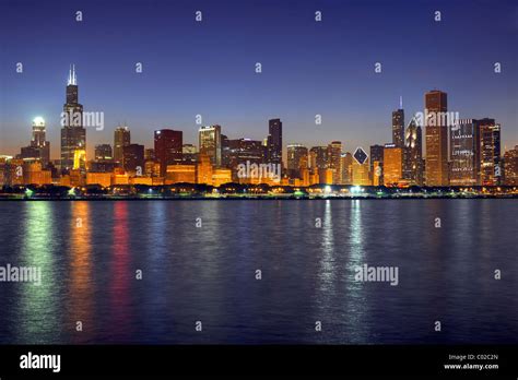 Sears Tower At Night