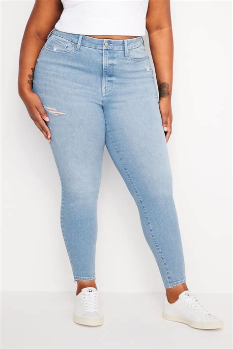 Always Fits Good Legs Skinny Jeans Indigo648 Good American