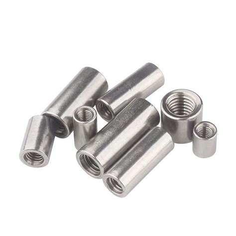 Din 6334 Stainless Steel 304 Long Extension Nut Connecting Threaded Rod