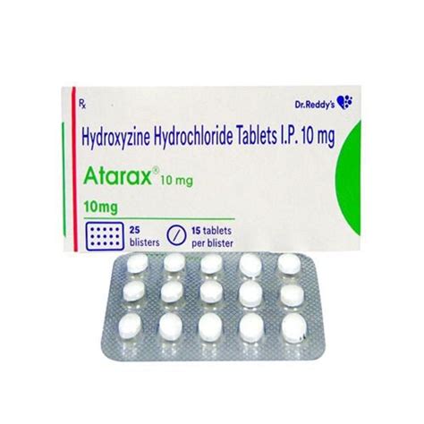 Atarax Hydroxyzine 10mg Tablets At Rs 45 Stripe In Nagpur ID 26758171673