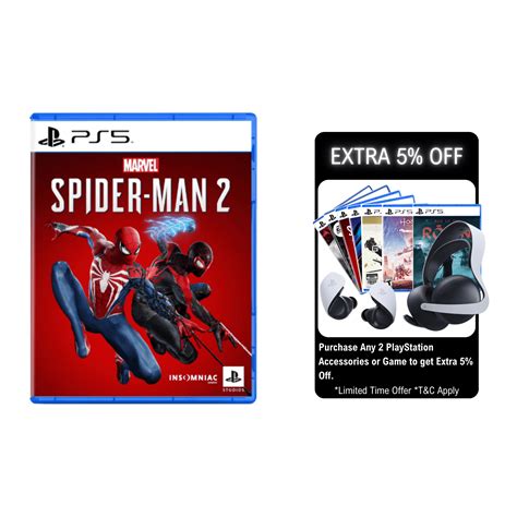 Sony Ps5 Game Marvels Spider Man 2 [ps5 Any 2 5 Off] Thunder Match