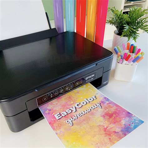 Siser EasyColor DTV Sublimatie Flex Voor Inkjet Printers A4 Formaat