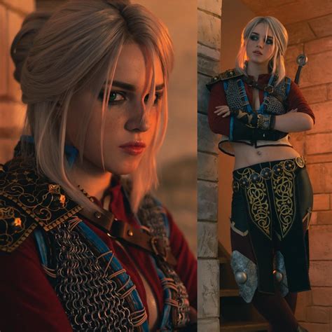 Ciri From The Witcher By Shirogane Sama Scrolller