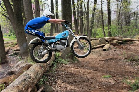 The Clicks Of My Shutter Josh Riding A Vintage Trials Bike