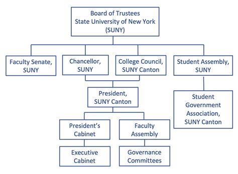 College Hierarchy Chart