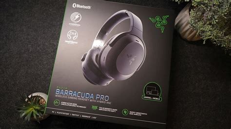 Razer Barracuda Pro Gaming Headset Testaufnahme Review Youtube