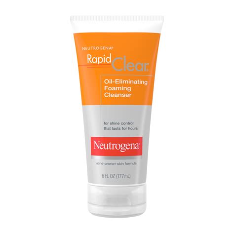 Neutrogena Rapid Clear Foaming Facial Cleanser Oily Skin Oil Free 6