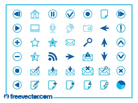 Tech Icon Pack Vector Art & Graphics | freevector.com