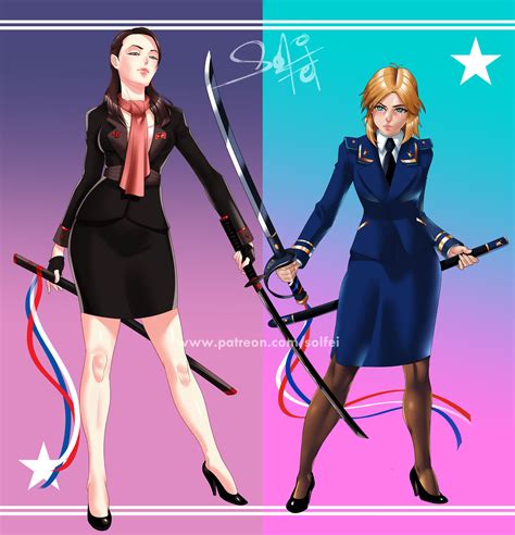 Kim Yo Jong Vs Natalia Poklonskaya By Solfei On Deviantart