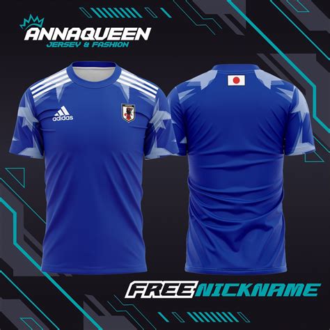 Jual Jersey Baju Kaos Sepak Bola Timnas Jepang Japan Anime Version