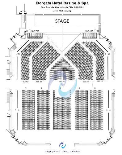 Borgata Events Center Tickets and Borgata Events Center Seating Chart ...