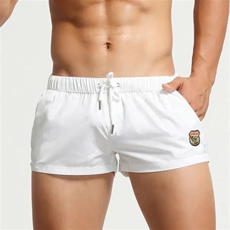 Seobean Swimwear Mens Swim Shorts Sexy Swimming Trunks For Swimsuit