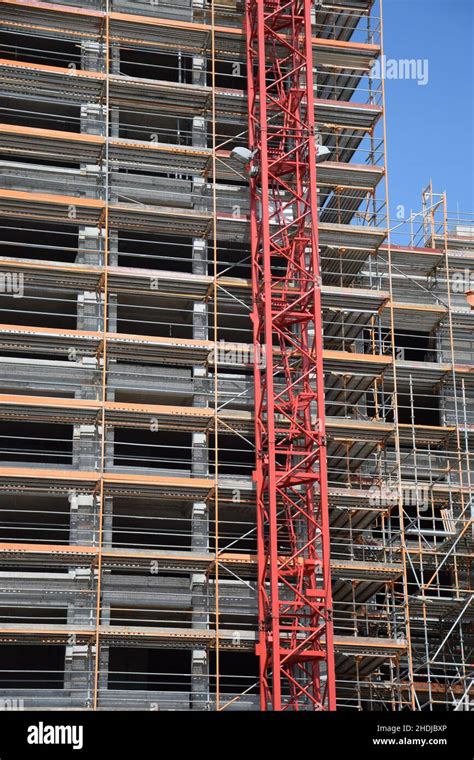 Superstructure Scaffolding Superstructures Stock Photo Alamy