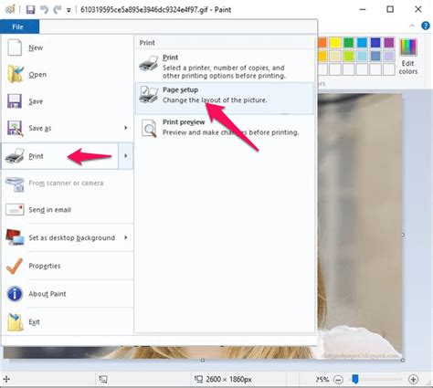 How To Print A Large Image On Multiple Pages In Windows