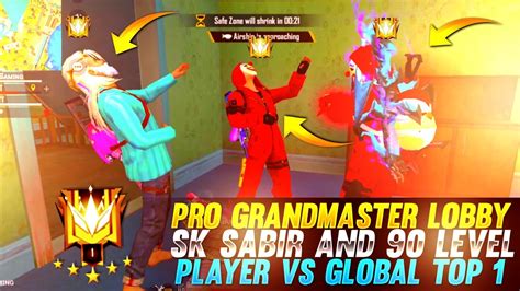 Pro Grandmaster Lobby🤯 Grandmaster Hacker 😤आग लगा दी Youtube