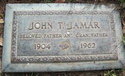 John Tilden Jamar M Morial Find A Grave