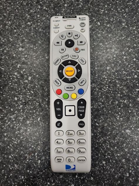 Directv Satellite Universal Remote Control For Tv Vcr Dvd Sat Urc Rg