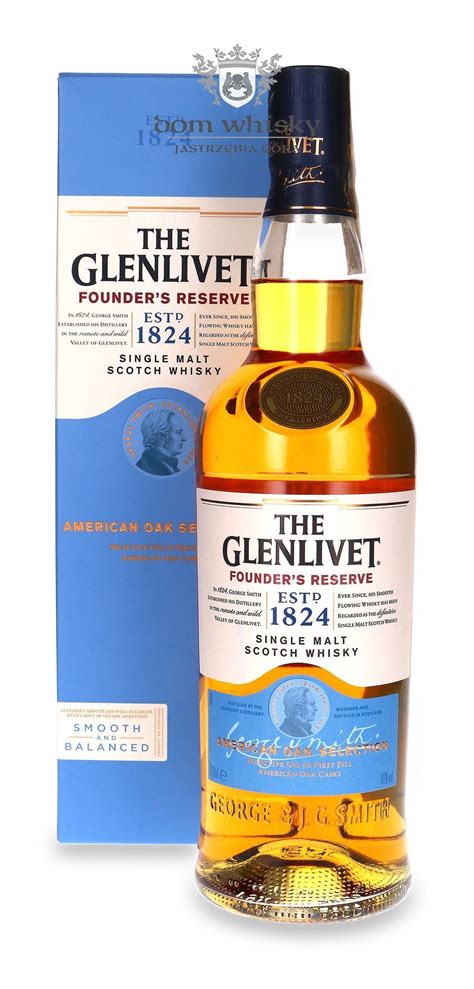 Glenlivet Founders Reserve 40 07l Dom Whisky