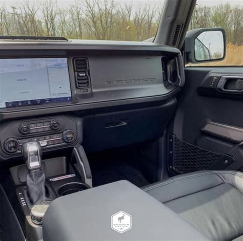 First Look All Black Leather Interior On First Edition Bronco Bronco6g 2021 Ford Bronco