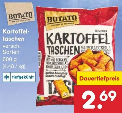 BOTATO Kartoffeltaschen 600 G Angebot Bei Netto Marken Discount