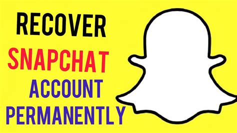 How To Recover Snapchat Account Permanently 2022 Recover Snapchat