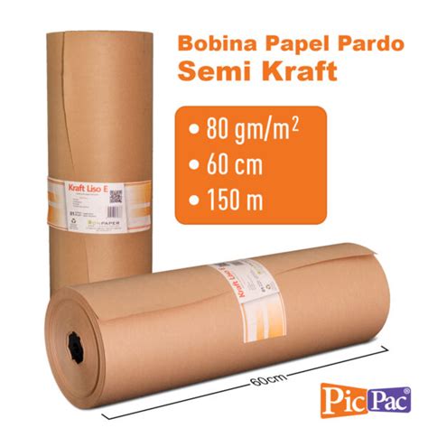 Bobina Semi Kraft G Cm X M Picpac Embalagens