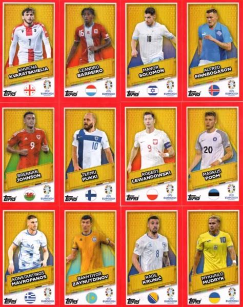 Topps Euro Sticker Swiss Edition All Playoff Teams Sp Eur